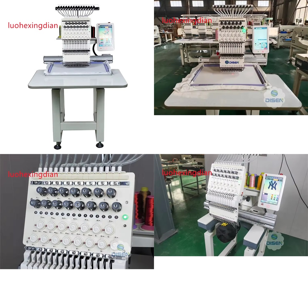 Embroidery Hat Machine - シングルヘッド高速全自動写真刺繍機（ブラザー、タジマ、バルダン、ZSK対応）帽子、キャップ、バッグ、衣類用