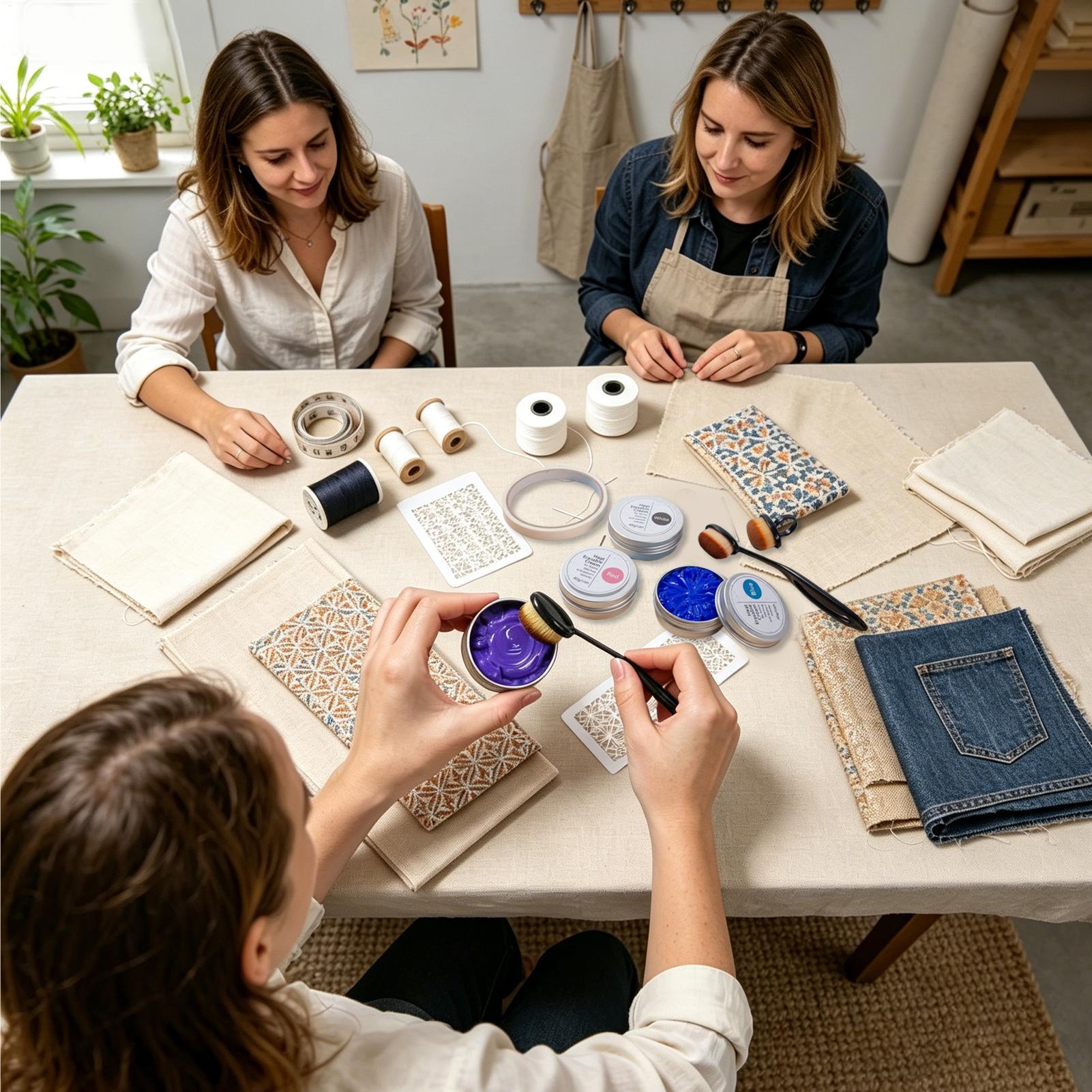 熱消去可能なマーキングクリーム DIY 完全な滑らかな縫製用 - Embroidery Diy のレビューと価格