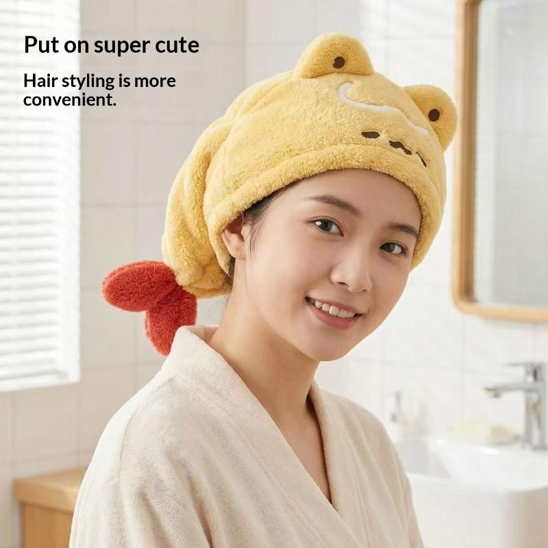 [J] 女性用速乾吸水性のある厚手の韓国風キュートな海老刺繍 - Embroidery Hat Machine のレビューと価格