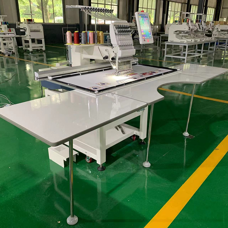 雲浮刺繍機価格 シングルヘッド12/15針刺繍機 大型刺繍範 - Embroidery Hat Machine のレビューと価格