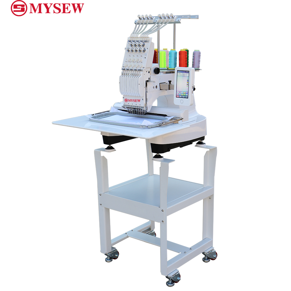 MYSEW MFS800 9ヘッド自動コンピューターデジタル - Embroidery Hat Machine のレビューと価格
