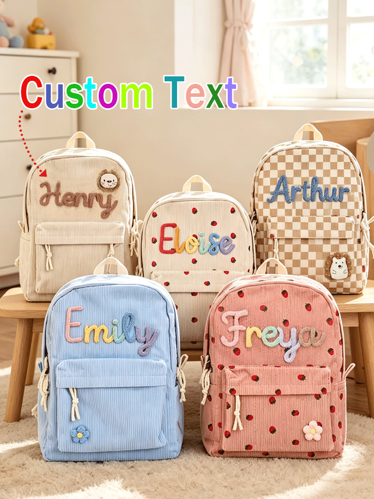 [カスタム] 名前入りパーソナライズされた新学期用バックパッ - Embroidery Names のレビューと価格