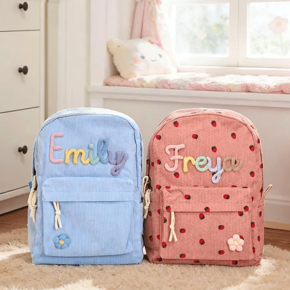 [カスタム] 名前入りパーソナライズされた新学期用バックパッ - Embroidery Names のレビューと価格