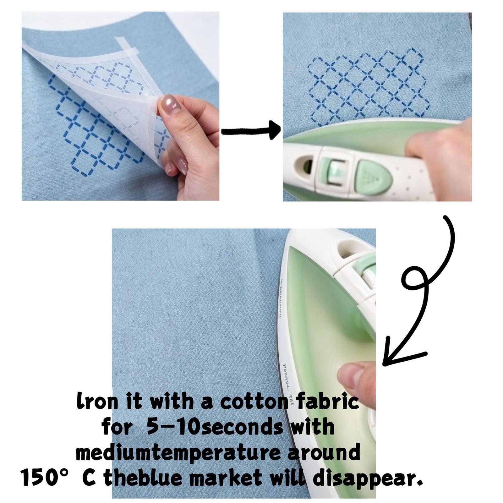 40g/缶 熱消去可能な布用クリーム アイロンオフパターン転 - Embroidery Diy のレビューと価格