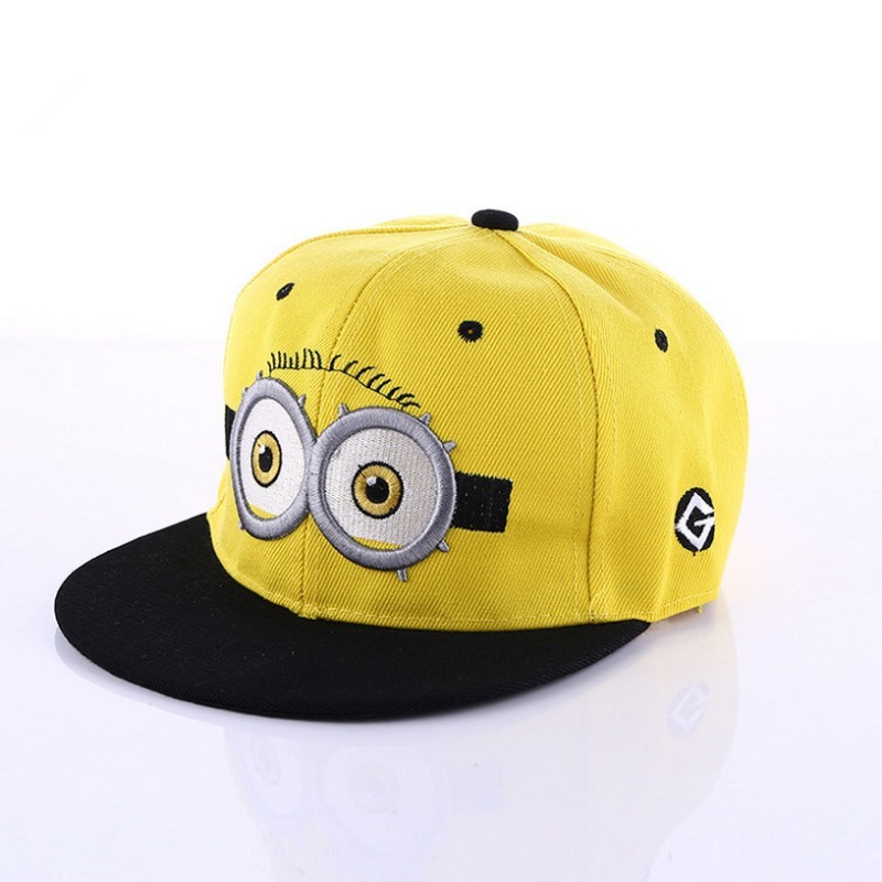 ミニオンズ野球帽アニメ子供大人面白い旅行ヒップホップサンバイ - Embroidery Hat Machine のレビューと価格