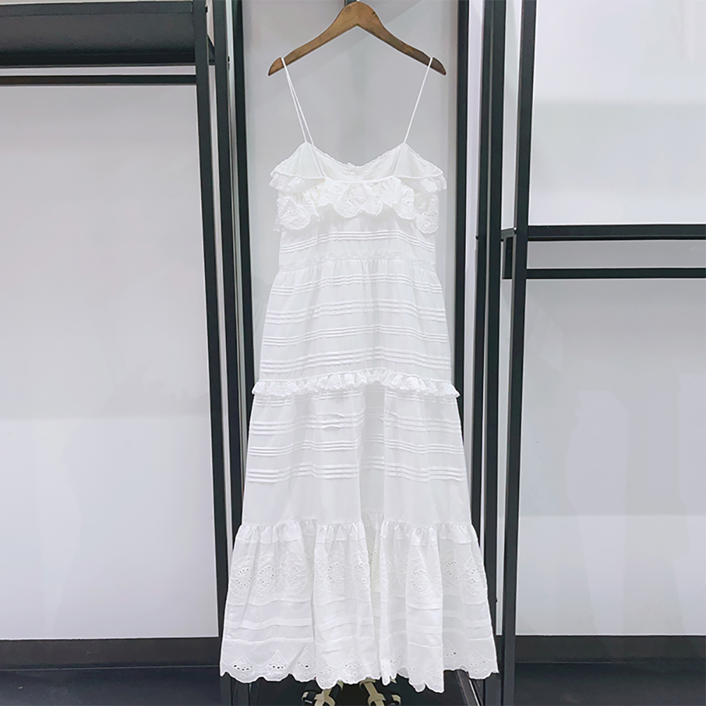 2026年夏 女性用100%コットン スパゲッティストラップ - Embroidery Eyelet のレビューと価格