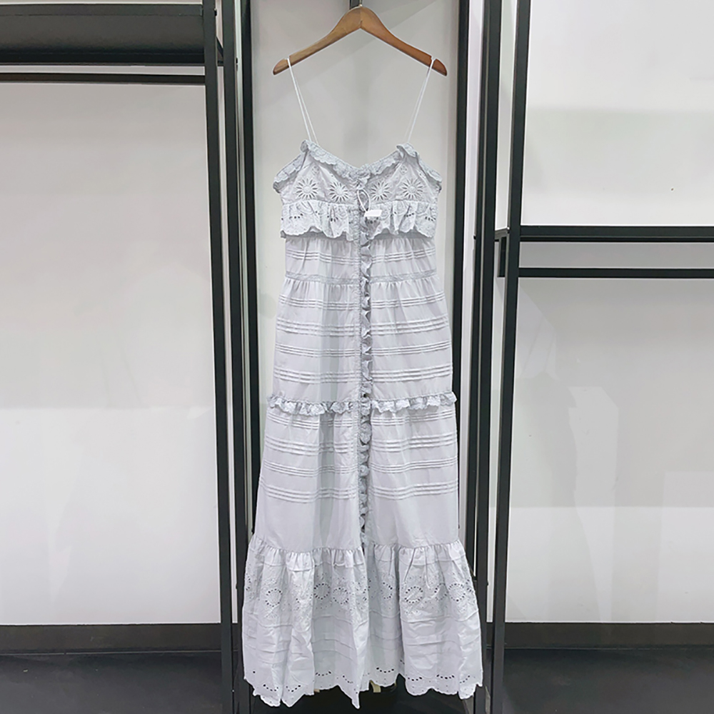 2026年夏 女性用100%コットン スパゲッティストラップ - Embroidery Eyelet のレビューと価格