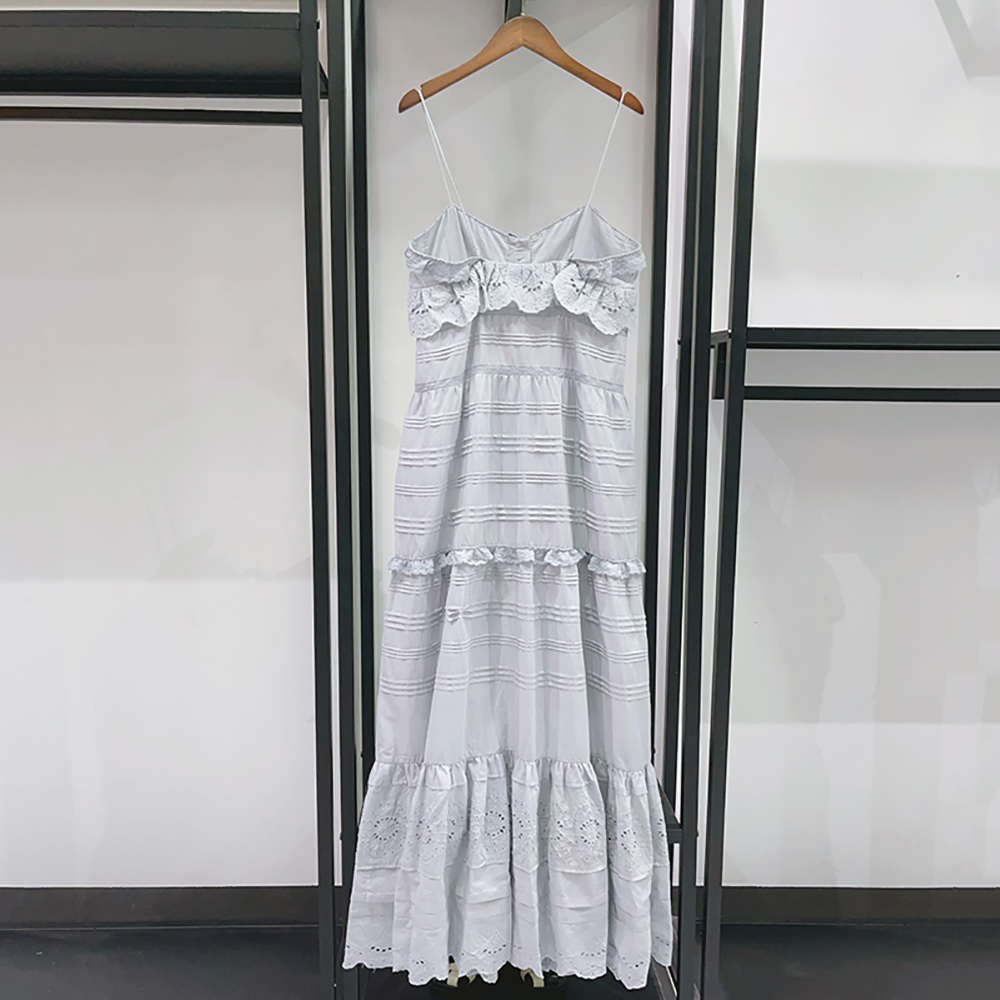 2026年夏 女性用100%コットン スパゲッティストラップ - Embroidery Eyelet のレビューと価格
