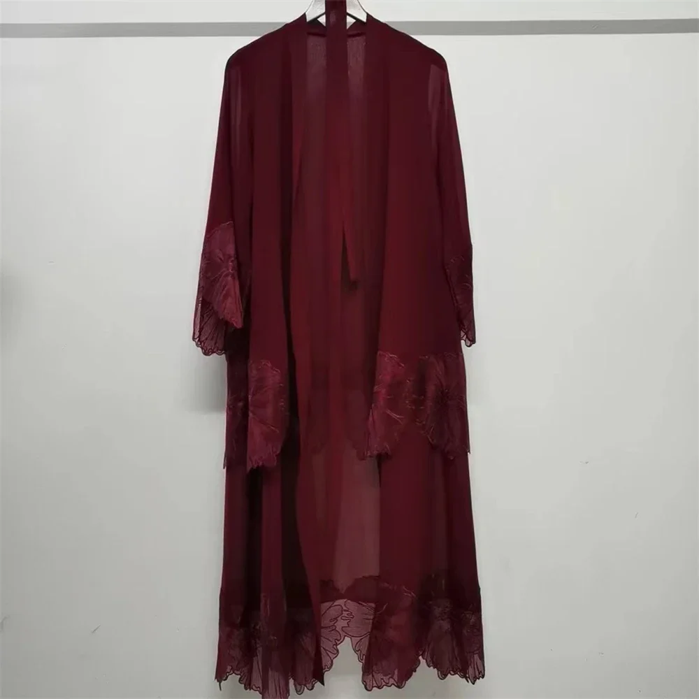 イスラム教徒女性用刺繍マキシドレス、イード・ラマダン着物カー - Embroidery Kaftan のレビューと価格