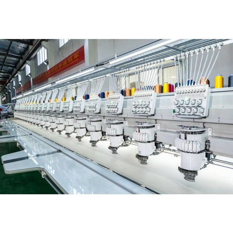 カスタマイズ可能な工業用自動コンピュータ刺繍機、高精度多頭刺 - Embroidery Hat Machine のレビューと価格