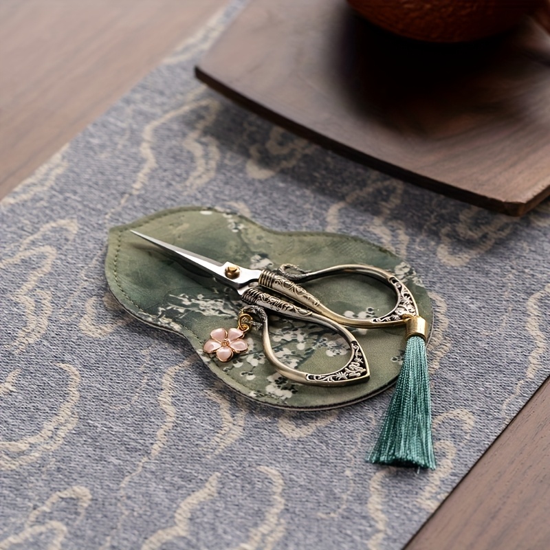 中国製ヴィンテージミニ刺繍はさみ、タッセル装飾クラフトシザー - Embroidery Scissors Small のレビューと価格