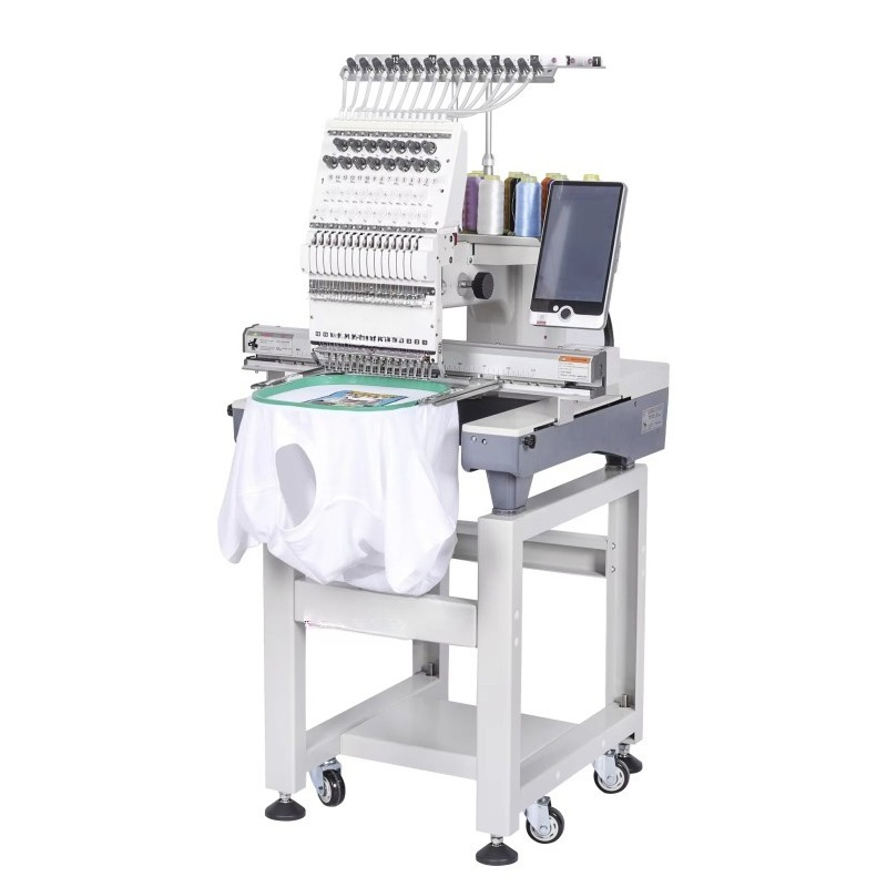 単頭多針自動コンピュータ刺繍機（帽子、キャップ、Tシャツ用） - Embroidery Hat Machine のレビューと価格