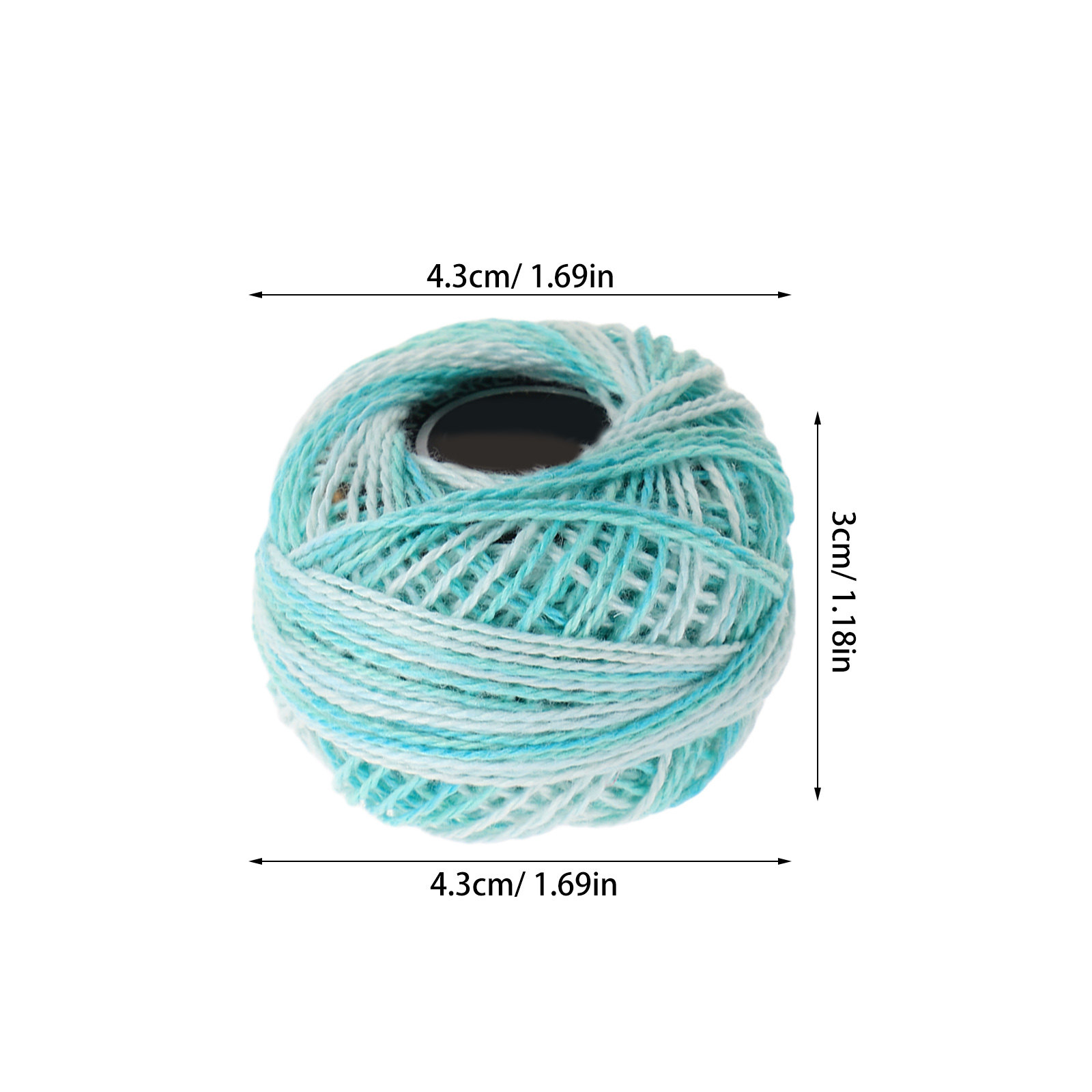 12色のカラフルな綿刺繍糸セット、クロスステッチ、編み物、ブ - Embroidery Diy のレビューと価格
