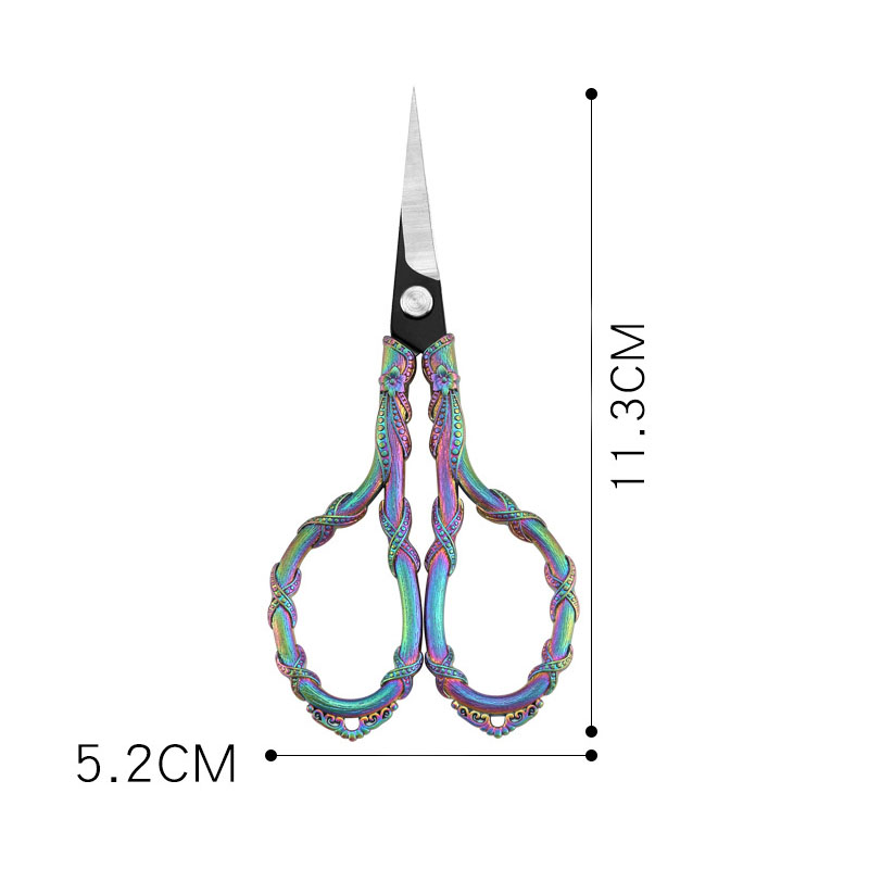 新しいつるヴィンテージはさみテーラー縫製はさみクラフト刺繍は - Embroidery Scissors Small のレビューと価格